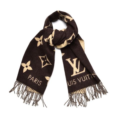 louis vuitton black and brown|louis vuitton brown monogram scarf.